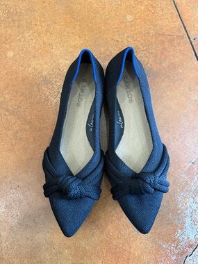 Rothy’s Point Knotted-Top Flats